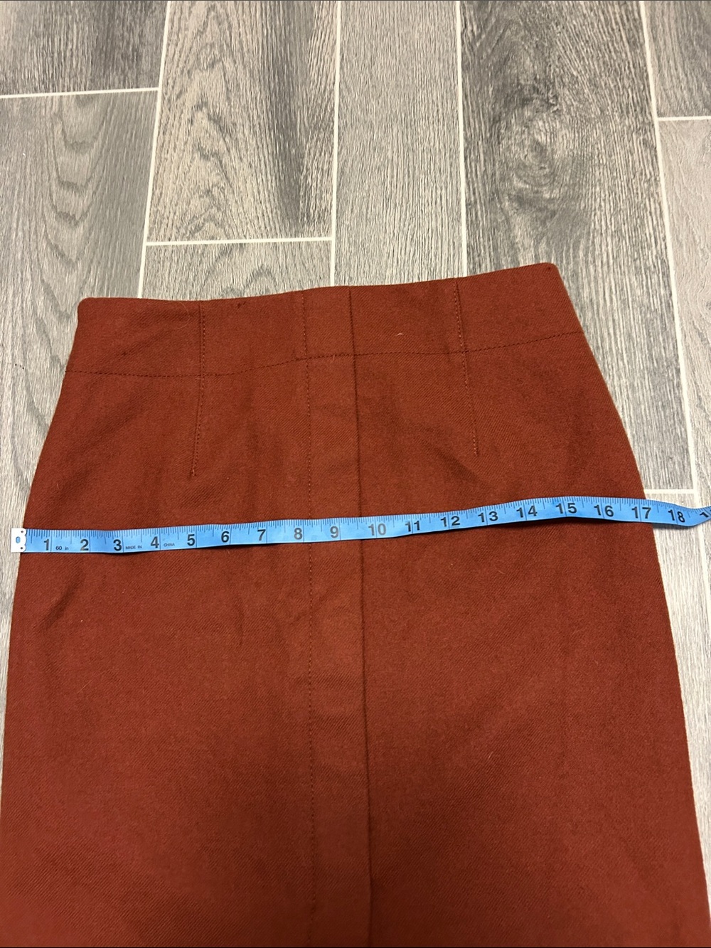 J. Crew Rust Pencil Skirt - Picture 7 of 8